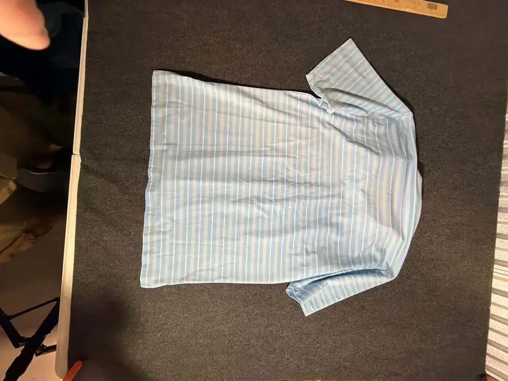 Simply Southern Men's Striped Performance Polo Shirt